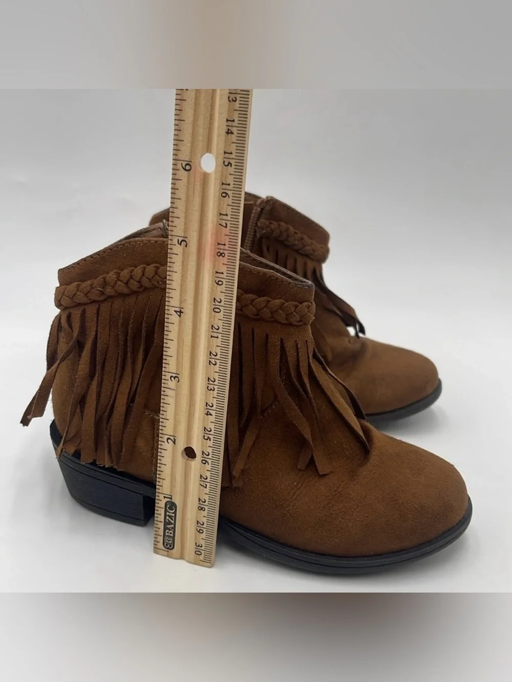 Paris Blues Brown Suede Boots - Kids Size 10